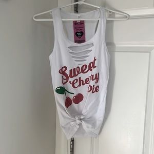 Sweet Cherry pie tank top